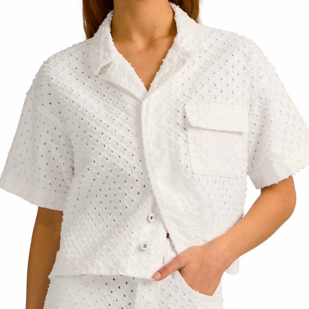 NEW Favorite Daughter The Mischa Button-Up Shirt in Aspen